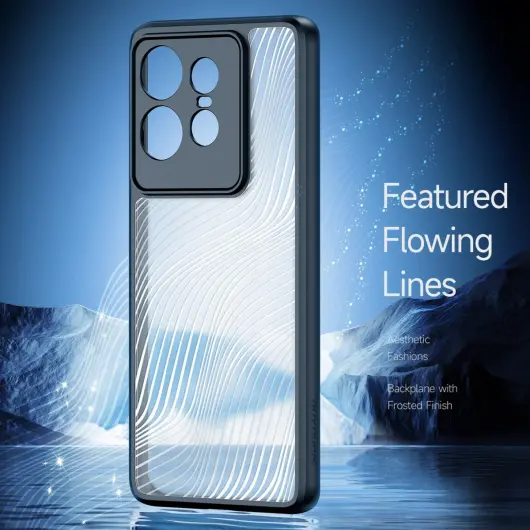 Dux Ducis Aimo Motorola Edge 50 Pro Hoesje Back Cover Zwart afbeelding 5