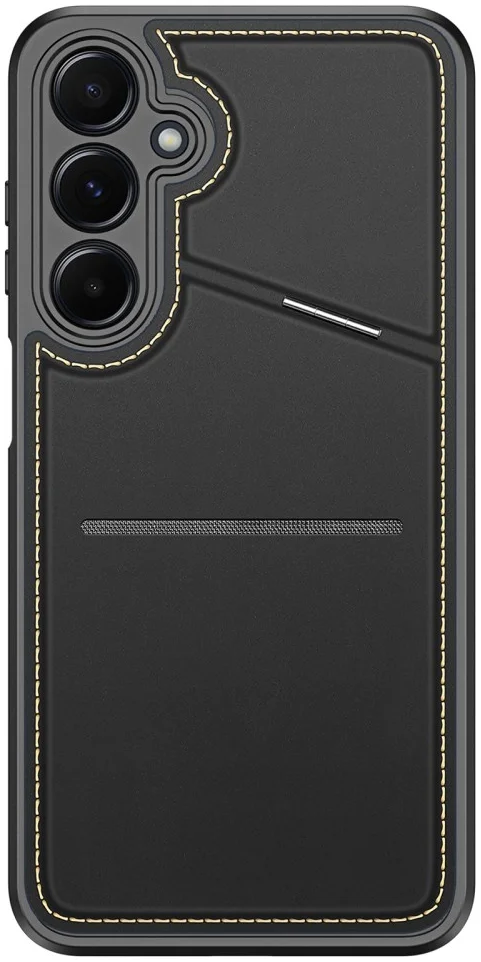 Dux Ducis Rafi II Samsung Galaxy A15 Hoesje Pasjes Houder met Flip Zwart afbeelding 10