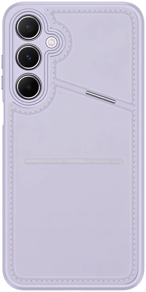 Dux Ducis Rafi II Samsung Galaxy A15 Hoesje Pasjes Houder met Flip Paars afbeelding 9