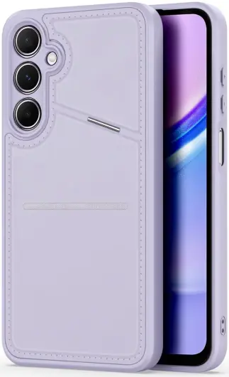 Dux Ducis Rafi II Samsung Galaxy A15 Hoesje Pasjes Houder met Flip Paars afbeelding 1