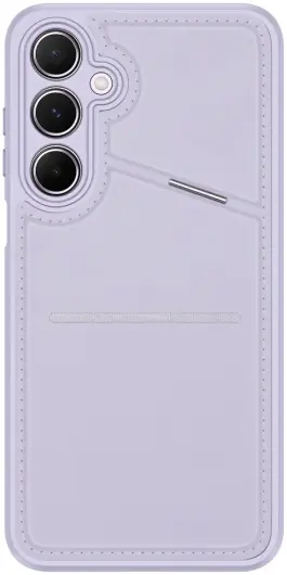 Dux Ducis Rafi II Samsung Galaxy A15 Hoesje Pasjes Houder met Flip Paars afbeelding 9