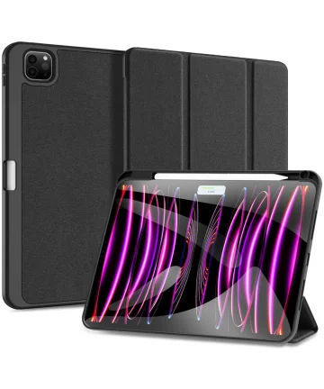 Dux Ducis Domo Apple iPad Pro 11 (2024) Hoes Tri-Fold Book Case Zwart Hoesjes