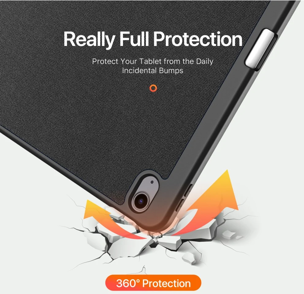 Dux Ducis Domo Apple iPad Air 13 (24/25) Hoes Tri-Fold Book Case Zwart afbeelding 10