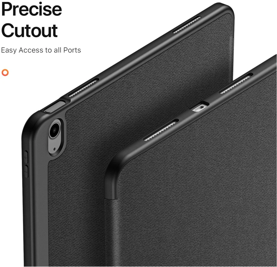 Dux Ducis Domo Apple iPad Air 13 (24/25) Hoes Tri-Fold Book Case Zwart afbeelding 8