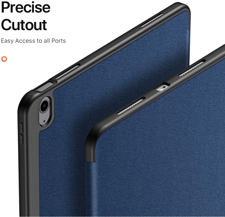 Dux Ducis Domo Apple iPad Air 13 (24/25) Hoes Tri-Fold Book Case Blauw afbeelding 6