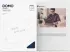 Dux Ducis Domo Apple iPad Air 13 (24/25) Hoes Tri-Fold Book Case Blauw afbeelding 11