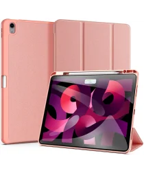 Dux Ducis Domo Apple iPad Air 13 (2024) Hoes Tri-Fold Book Case Roze