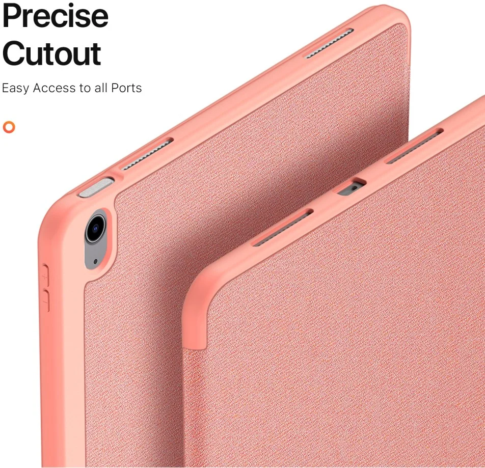 Dux Ducis Domo Apple iPad Air 13 (24/25) Hoes Tri-Fold Book Case Roze afbeelding 7