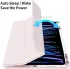 Dux Ducis Toby Apple iPad Pro 13 (2024) Hoes Tri-Fold Book Case Roze afbeelding 3