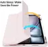 Dux Ducis Toby Apple iPad Air 13 (24/25) Hoes Tri-Fold Book Case Roze afbeelding 3