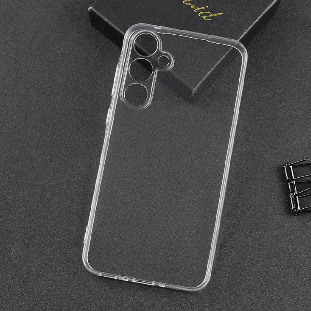 Samsung Galaxy M15 Hoesje Dun TPU Back Cover Transparant afbeelding 2