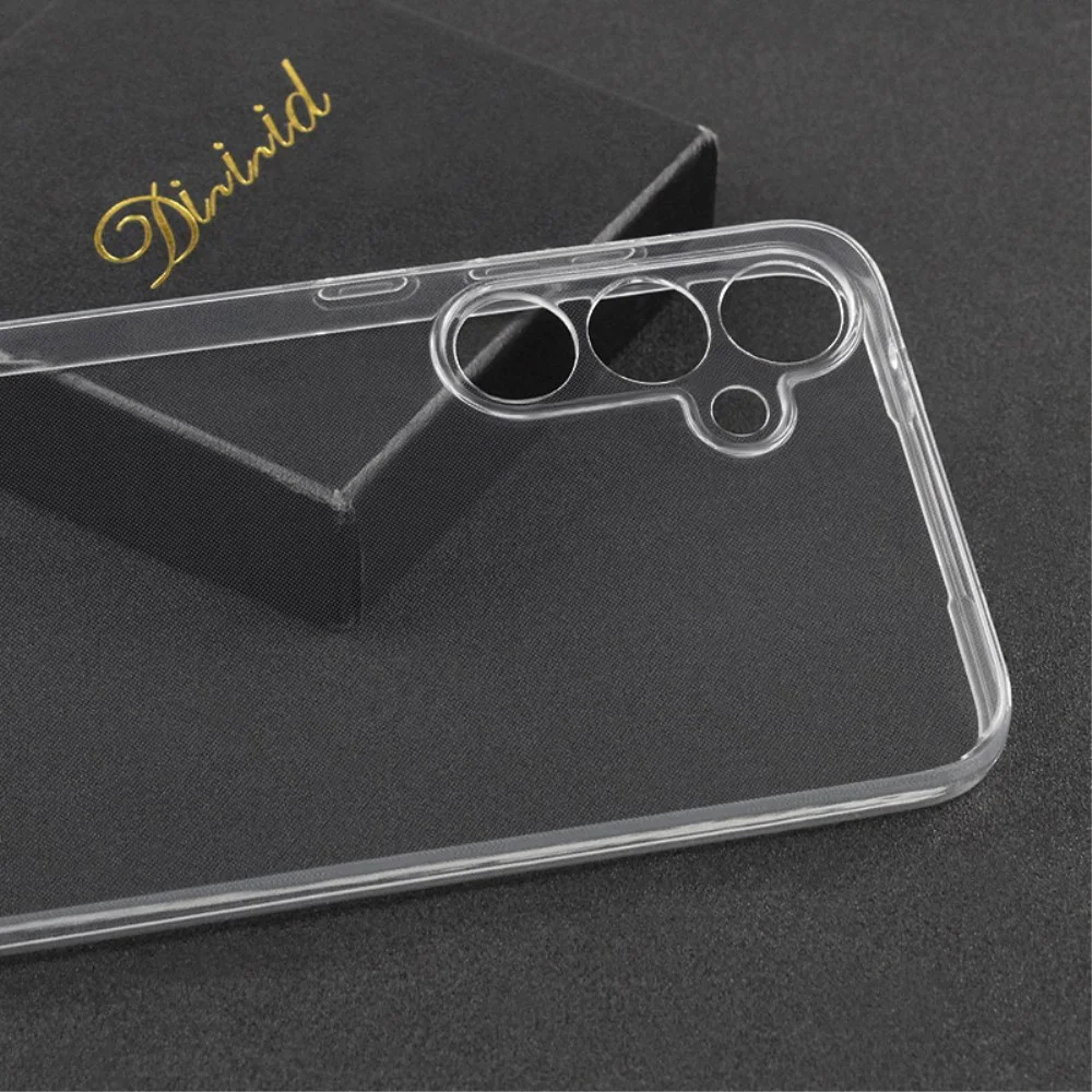 Samsung Galaxy M15 Hoesje Dun TPU Back Cover Transparant afbeelding 4
