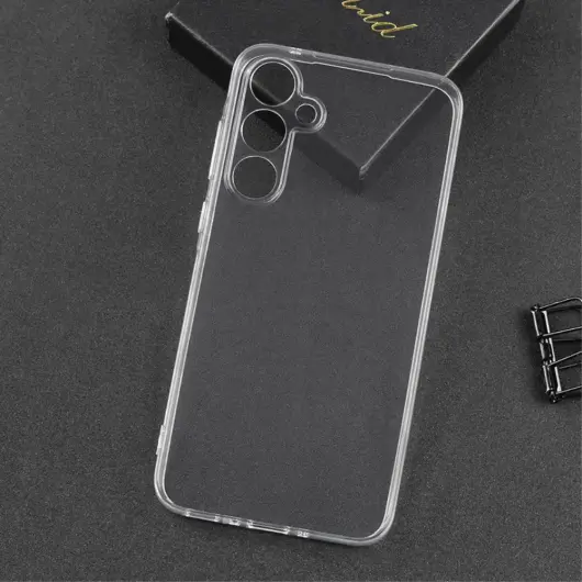 Samsung Galaxy M15 Hoesje Dun TPU Back Cover Transparant afbeelding 2