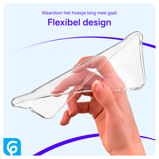 Apple iPhone 16e Hoesje Schokbestendig en Dun TPU Back Cover Transparant afbeelding 10