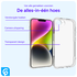 Apple iPhone 16e Hoesje Schokbestendig en Dun TPU Back Cover Transparant afbeelding 4