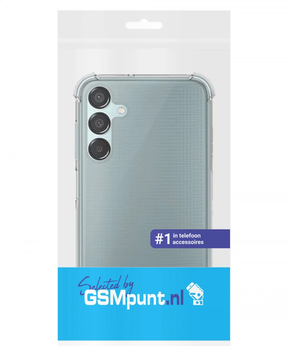 Samsung Galaxy M15 Hoesje Schokbestendig en Dun TPU Transparant afbeelding 6