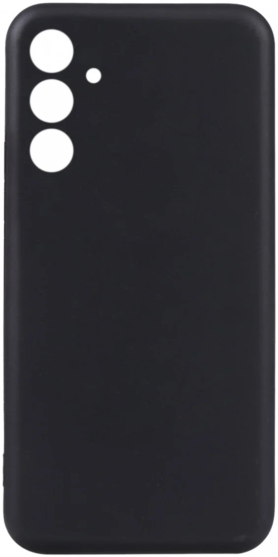 Samsung Galaxy M15 Hoesje Matte Back Cover Dun TPU Zwart afbeelding 2