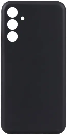 Samsung Galaxy M15 Hoesje Matte Back Cover Dun TPU Zwart afbeelding 2