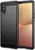 Sony Xperia 10 VI Hoesje Geborsteld TPU Flexibele Back Cover Zwart afbeelding 1