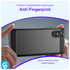 Sony Xperia 10 VI Hoesje Geborsteld TPU Flexibele Back Cover Zwart afbeelding 4