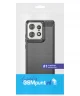 Motorola Edge 50 Pro Hoesje Geborsteld TPU Flexibele Back Cover Zwart