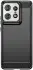 Motorola Edge 50 Pro Hoesje Geborsteld TPU Flexibele Back Cover Zwart afbeelding 2