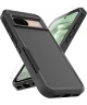 Google Pixel 8a Hoesje Schokbestendige Hardcase Back Cover Zwart