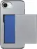 Apple iPhone 16e Hoesje met Slider Kaarthouder Back Cover Grijs afbeelding 8
