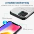Apple iPhone 16e Hoesje met Slider Kaarthouder Back Cover Grijs afbeelding 6