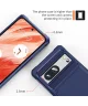 Google Pixel 8a 3 in 1 Back Cover Portemonnee Hoesje Blauw