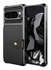 Google Pixel 9 / 9 Pro 3 in 1 Back Cover Portemonnee Hoesje Zwart afbeelding 3