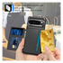 Google Pixel 9 / 9 Pro 3 in 1 Back Cover Portemonnee Hoesje Zwart afbeelding 5