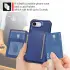 Apple iPhone 16e 3 in 1 Back Cover Portemonnee Hoesje Blauw afbeelding 5