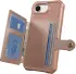 Apple iPhone 16e 3 in 1 Back Cover Portemonnee Hoesje Roze afbeelding 7