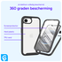 Apple iPhone 16e Hoesje Full Protect 360° Cover Hybride Zwart afbeelding 4
