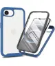 Apple iPhone 16e Hoesje Full Protect 360° Cover Hybride Blauw