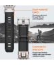 Spigen DuraPro Armor PU - Apple Watch 1-9/SE/Ultra Bandje - 49/45/44/42MM Zwart