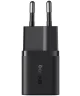 Baseus GaN5 25W Compacte Fast Charger Mini met USB-C naar USB-C Kabel 1M Zwart
