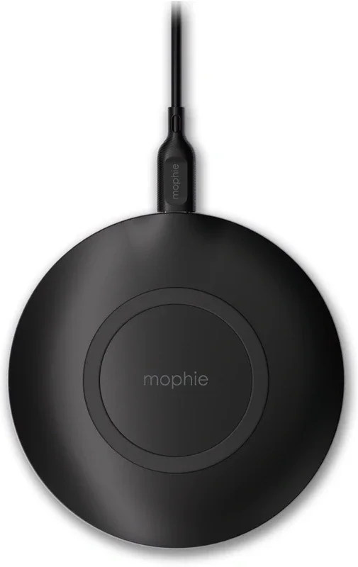 Mophie Essentials Wireless Charger Pad 15W Draadloze Oplader Zwart afbeelding 2