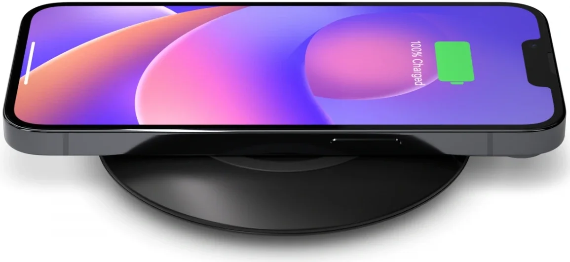 Mophie Essentials Wireless Charger Pad 15W Draadloze Oplader Zwart afbeelding 6