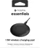 Mophie Essentials Wireless Charger Pad 15W Draadloze Oplader Zwart afbeelding 7