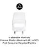 Mophie Essentials 50W USB-C Oplader Power Delivery Snellader Wit