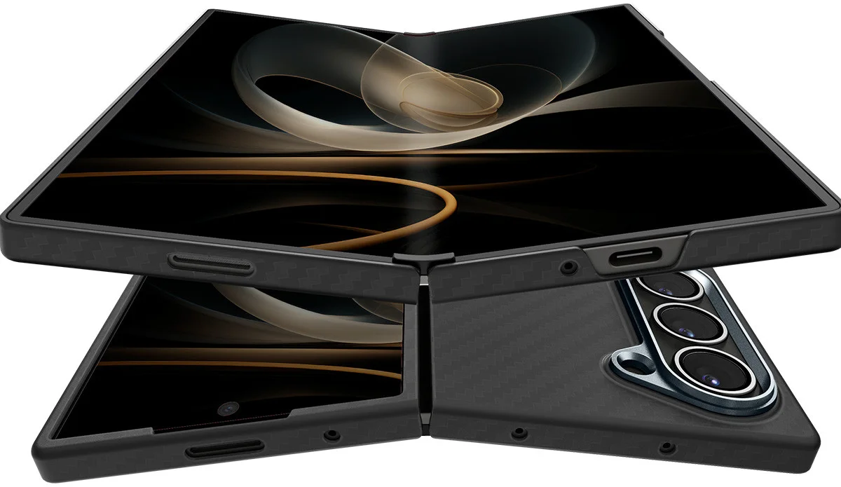 Spigen Air Skin Samsung Galaxy Z Fold 6 Hoesje Back Cover Aramid Zwart afbeelding 2