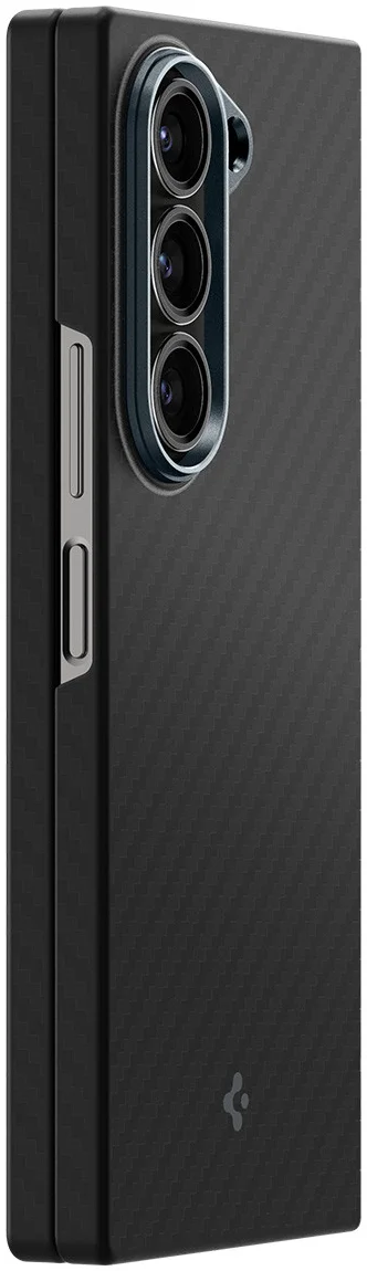 Spigen Air Skin Samsung Galaxy Z Fold 6 Hoesje Back Cover Aramid Zwart afbeelding 9