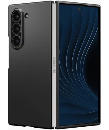 Spigen Air Skin Samsung Galaxy Z Fold 6 Hoesje Back Cover Zwart Hoesjes