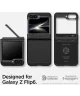 Spigen Tough Armor Pro Samsung Galaxy Z Flip 6 Hoesje Back Cover Zwart