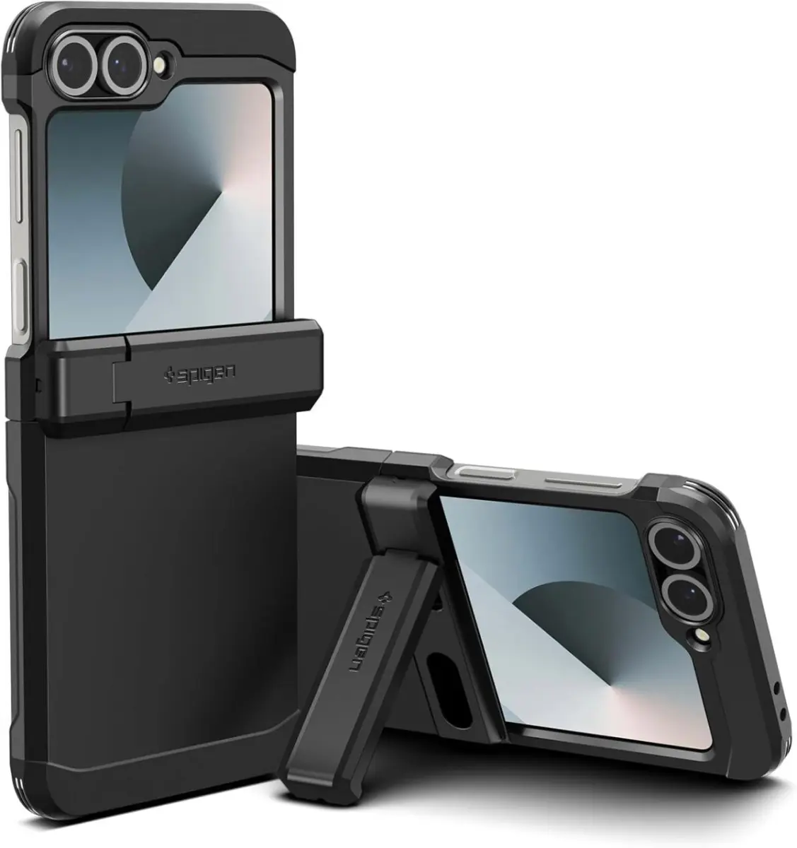 Spigen Tough Armor Pro Samsung Galaxy Z Flip 6 Hoesje Back Cover Zwart afbeelding 1