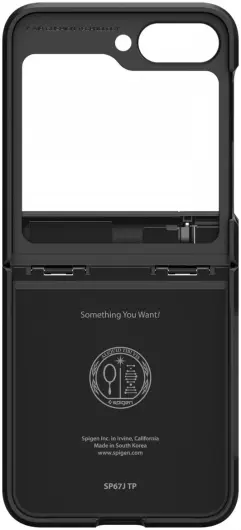 Spigen Tough Armor Pro Samsung Galaxy Z Flip 6 Hoesje Back Cover Zwart afbeelding 10