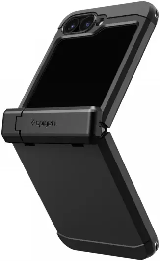 Spigen Tough Armor Pro Samsung Galaxy Z Flip 6 Hoesje Back Cover Zwart afbeelding 2