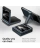 Spigen Tough Armor Pro Samsung Galaxy Z Flip 6 Hoesje Back Cover Metal Slate